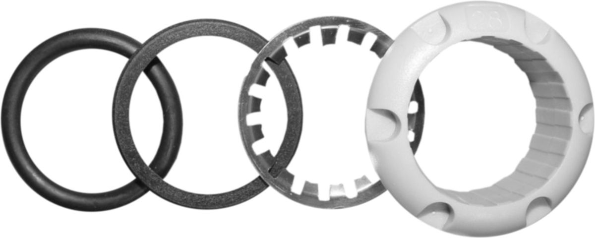 sudoFIT-Ersatzteile-Set - O-Ring, Distanzring, Fixierring, Hülse