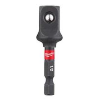 Shockwave Adapter - Milwaukee 1/4" 6-Kt. 1/2" 4-Kt.