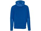 Kapuzen-Stretchfleece Franklin, Gr. M - royalblau