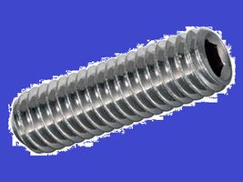 Gewindestifte mit Innensechskant DIN 916 - mit Ringschneide INOX A2 ISO 4029