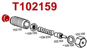 Gummiformteil zu Suevia 15