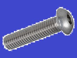Einbruchsichere Schrauben mit Innen-6-kt - und Zapfen ISO 7380 INOX A2