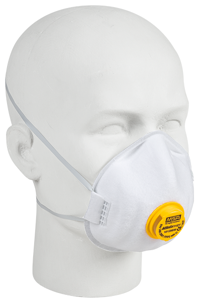 Partikelmaske MSA AFFINITY 1121/FFP2 - Ausatemventil, Gummibänder (10 Stk.)