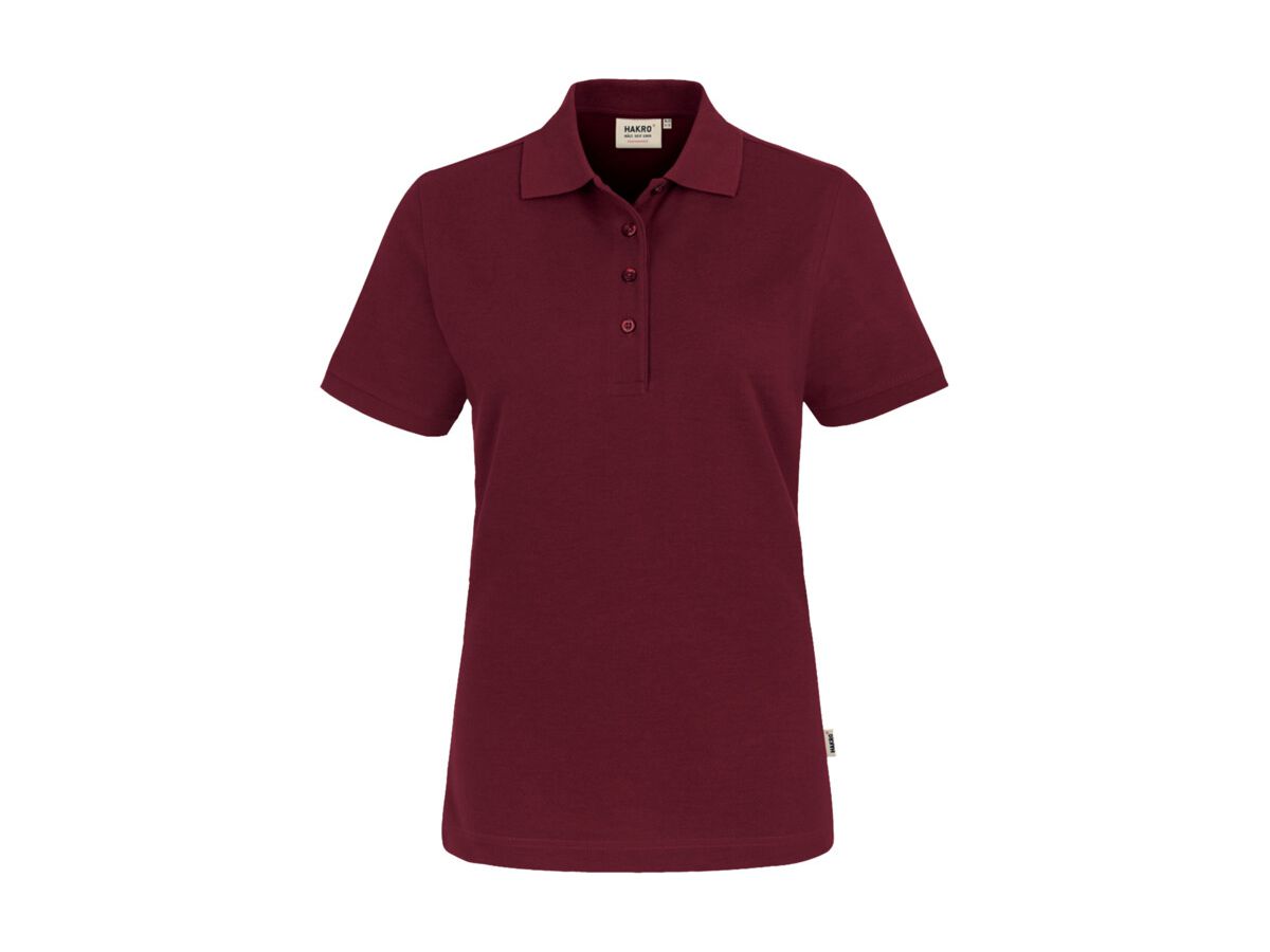 Damen Poloshirt Mikralinar PRO, Gr. 6XL - hp weinrot