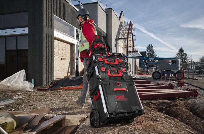 PACKOUT Trolley Koffer mit Schublade - 665 x 570 x 480 mm, Milwaukee