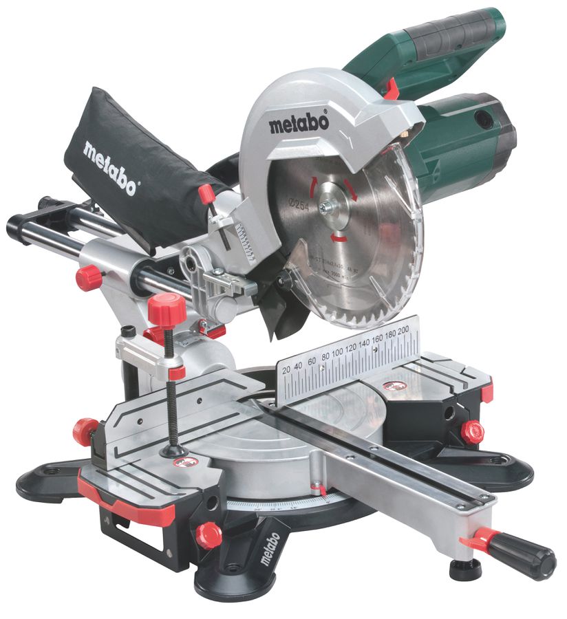 Kapp-und Gehrungssäge KGS 305 M 2.0kW - METABO Schnitttiefe 105mm/90°,Br.305mm