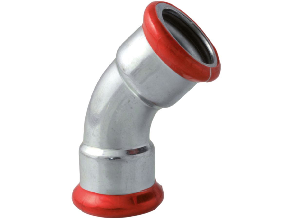 Bogen 45° C-Stahl - Eurotubi