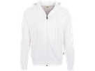 Kapuzen-Sweatjacke Premium Gr. XS, weiss - 70% Baumwolle, 30% Polyester, 300 g/m²