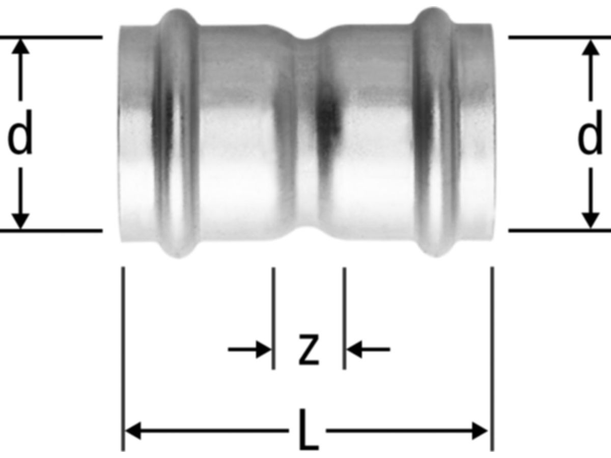 Optipress-Inox-Muffe