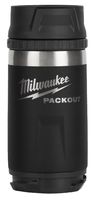 Thermobecher MILWAUKEE PACKOUT - 355 ml mit Trinkdeckel, schwarz