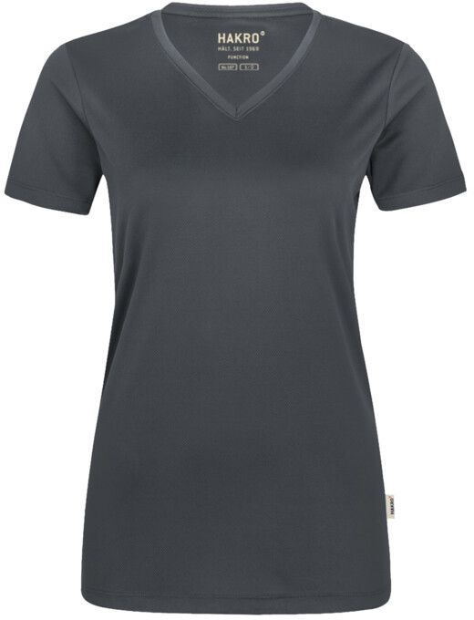 Damen-V-Shirt COOLMAX - 100% Polyester, 130 g/m²