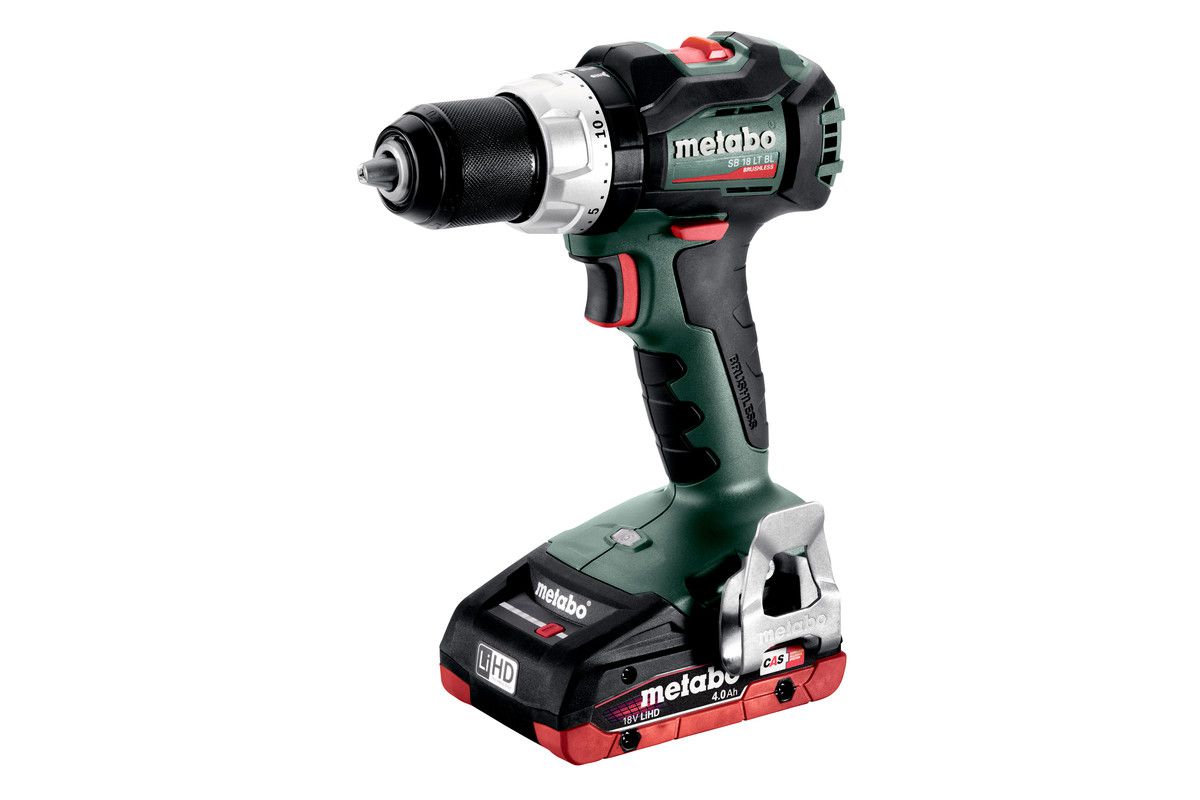 Akku-Schlagbohrmaschine Metabo SB18LT/BL - 2 x 4.0 Ah LiHD max.Drehm.34Nm/75Nm