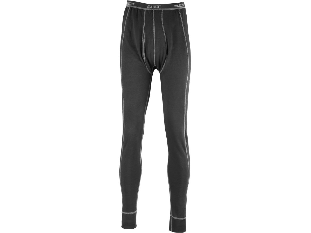 MASCOT VIGO UNTERHOSE schwarz - 80% Coolmax Polyest./ 20% Wolle 190 g/m²