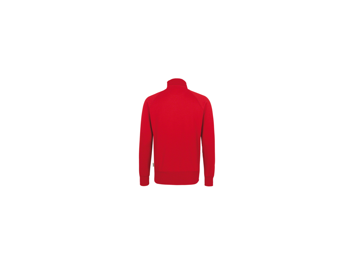 Sweatjacke College Gr. 3XL, rot - 70% Baumwolle, 30% Polyester, 300 g/m²