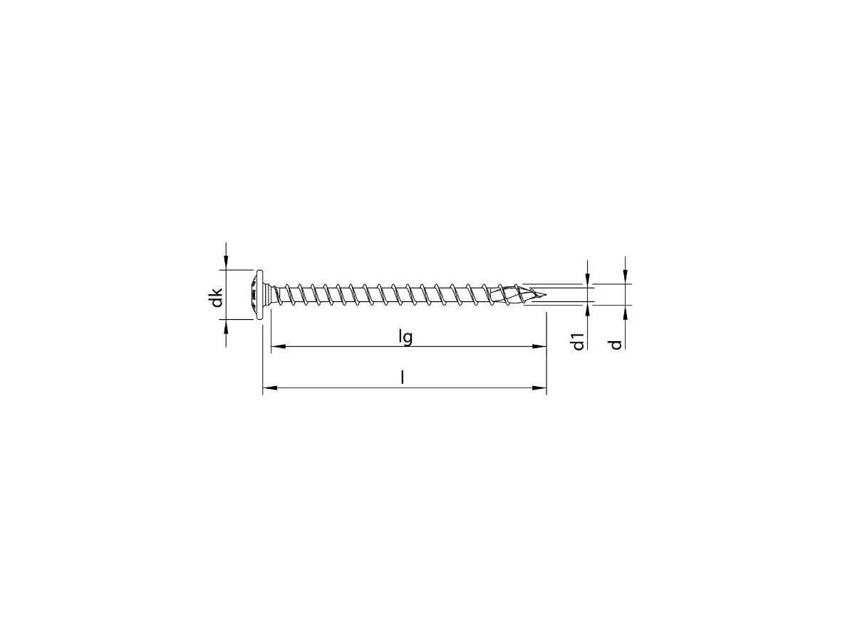 Tellerkopfschraube T-Drive HECO-TOPIX + - Inox A2