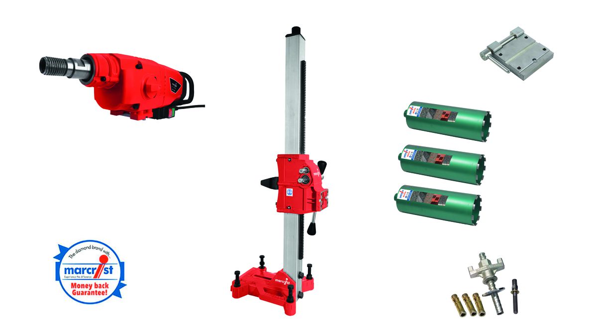 Diamantbohrset DDM300-WCU350 - Marcrist