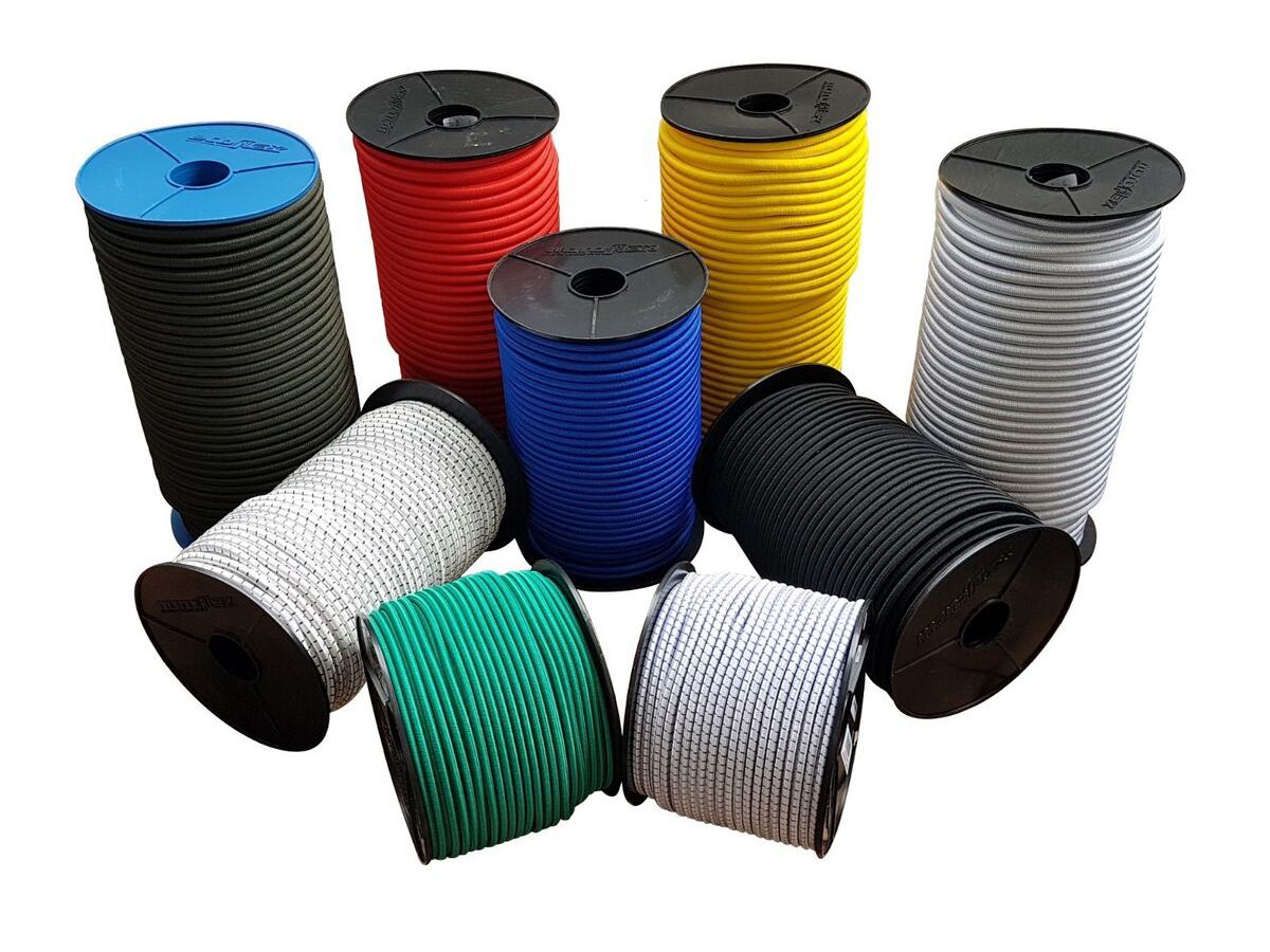 PP-Seil UNISOFT 12mm/45m orange-silber - Spule à 45m