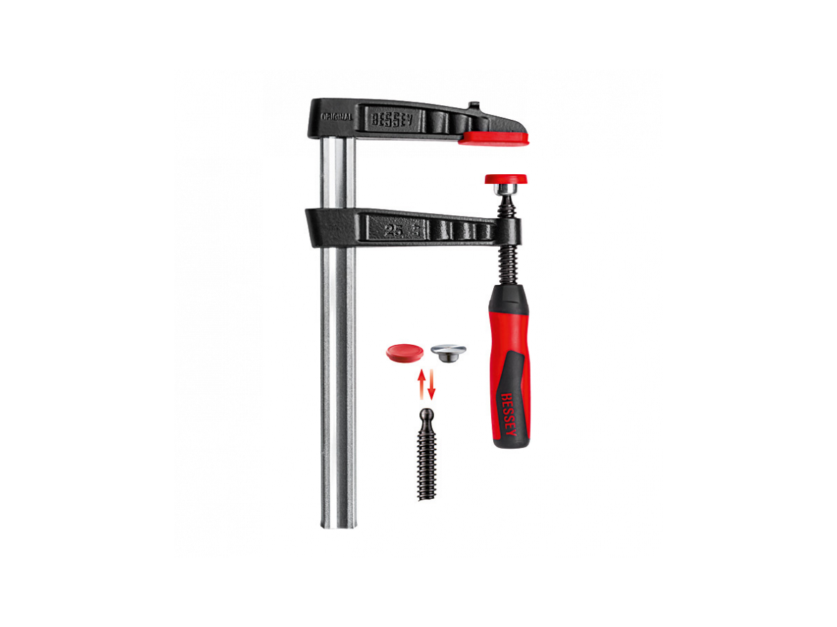 Schraubzwinge Bessey Temperguss TG-2K - 500 x 120 mm