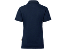 Damen-Poloshirt Cotton-Tec Gr. L, tinte - 50% Baumwolle, 50% Polyester