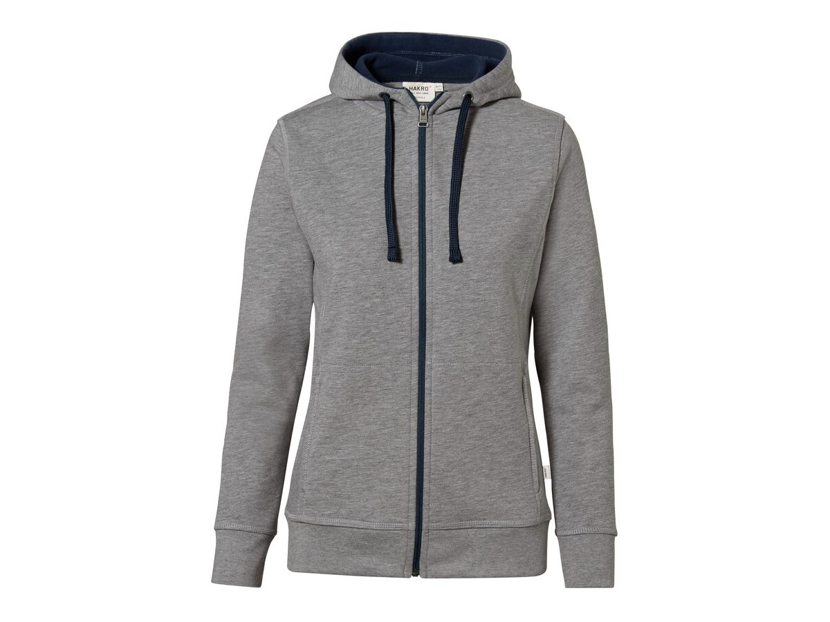 Women-Kapuzen-Jacke Bonded 55 % Polyest. - 45 % Baumwolle, 340 g /m²