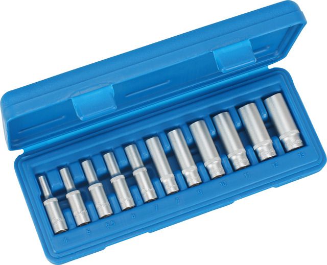 Steckschlüssel-Satz Condor - 4-13mm, Antrieb 1/4", Länge 50 mm