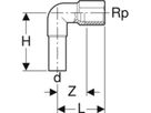 MPF-Ansatzbogen San. 15x1/2" Nr. 33203