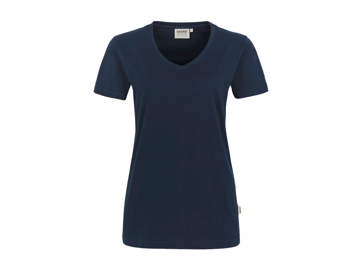 Damen V-Shirt Mikralinar PRO - 50% CO / 50% PES, 190 g/m2