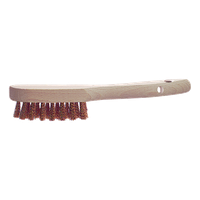 Gasherdbürste ZEINTRA 1604K bronze gewel - wie Nr. 58.42646, jedoch Bronzedraht gew