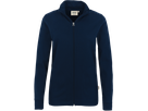 Damen-Interlockjacke Gr. L, tinte - 100% Baumwolle