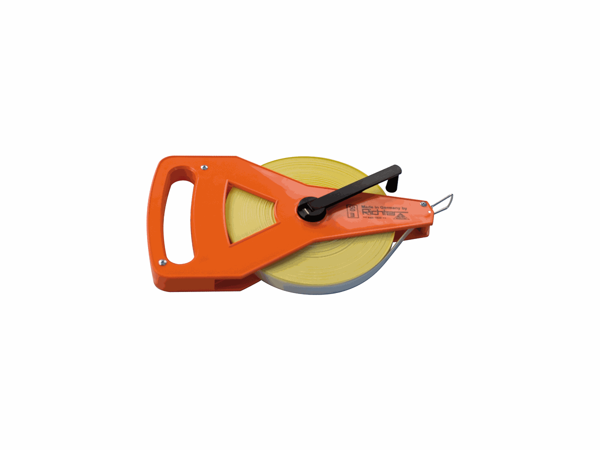 Rollbandmass  50 m - Glasfaser auf Rahmen, 274R/50