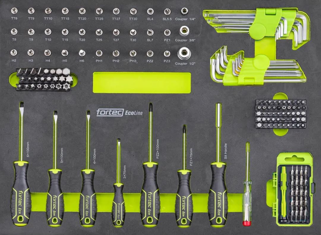 Werkstattwagen ECO fortec - 299-tlg.