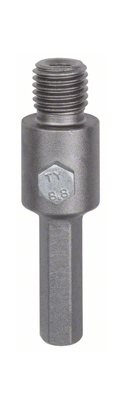 Aufnahmeschaft 6-kt. 80 mm M16 Bosch - für Diamant Dosenbohrer