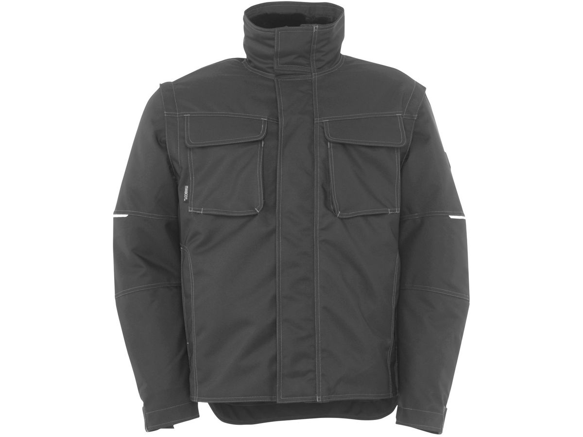 Macon Pilotjacke dunkelanthrazit Gr. M - 100% Polyester, 270 g/m² Canvasstruktur