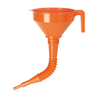 Trichter Kunststoff 16 cm - flexiblem Asulaufrohr
