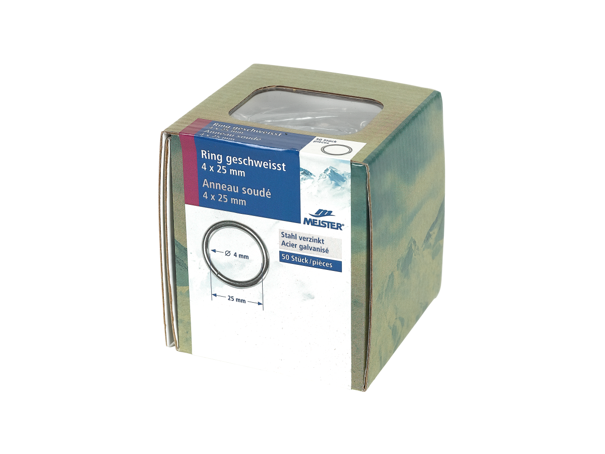Ring geschweisst MEISTER Stahl verzinkt