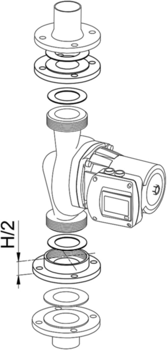 Gewindeflansch Z PN 6 Typ Z26 - 2" x DN 32