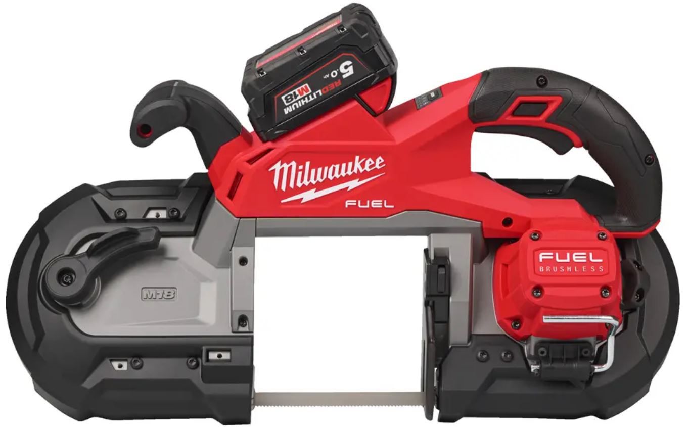 Akku-Bandsäge Milwaukee M18 FBS 127 - 5.0 Ah. Schnittl. 125x125 mm