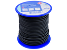 Elast. Seil 4mm/100m schwarz - Spule à 100m