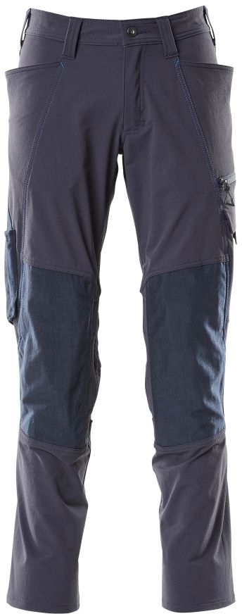 Hose mit Knietaschen - 92% NY / 8% EL, 235 g/m2