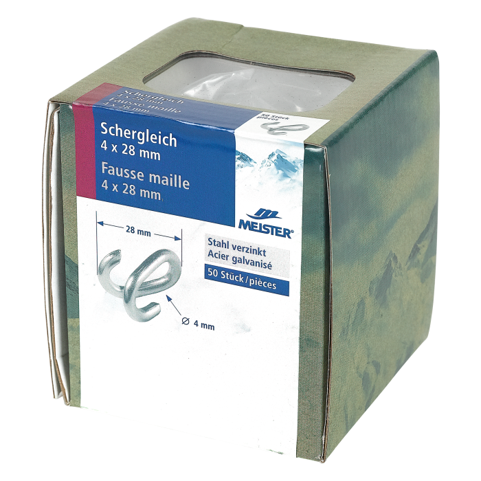 Schergleich MEISTER Stahl verzinkt