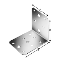 Winkelverbinder AB - ohne Rippe