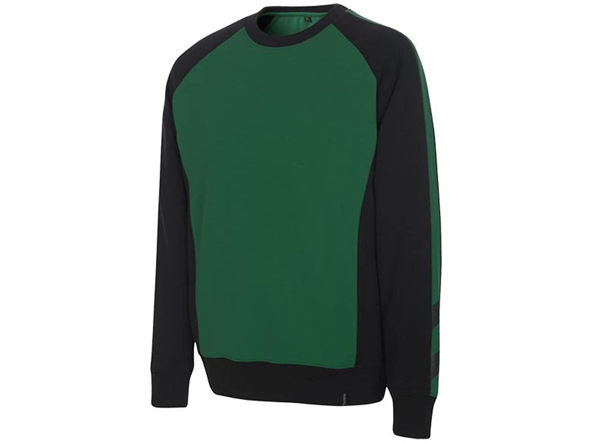 Witten Sweatshirt grün-schwarz Gr. XL - 60% Baumwolle / 40% Polyester, 340 g/m²