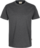T-Shirt Perf. Gr. 3XL, anthrazit meliert - 50% Baumwolle, 50% Polyester, 160 g/m²