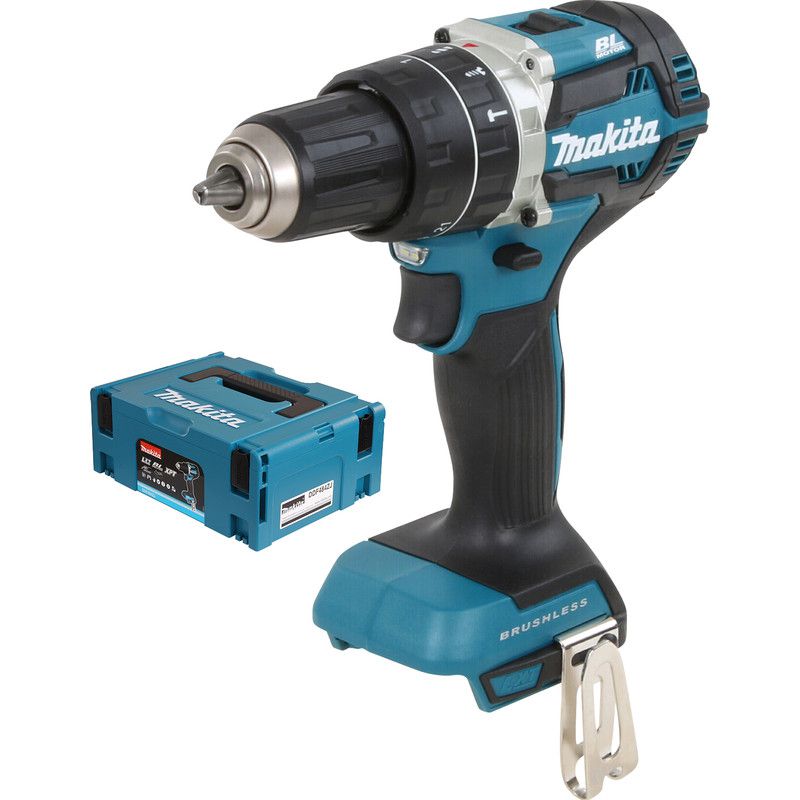Akku-Schlagbohrmaschine MAKITA 18V B/L - Li-Ion, ohne Akku/Ladegerät Bürstenlos