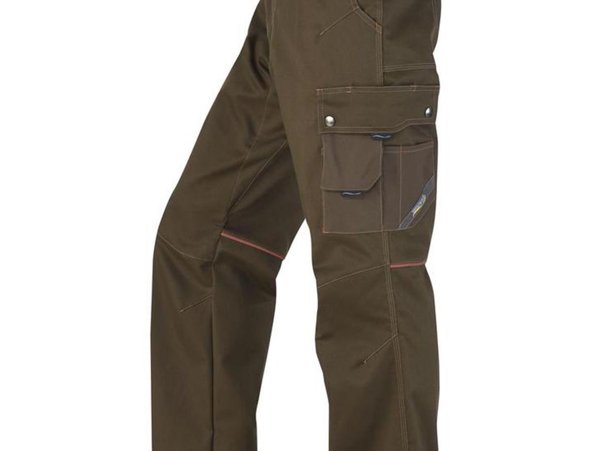 Arbeitshose Stretch braun Gr. 46 - CORDURA