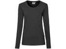 Damen Longsleeve Mikralinar, Gr. 3XL - karbongrau