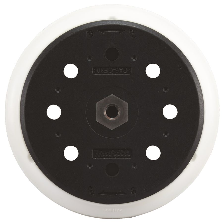 Stützteller MAKITA 150 mm weich (Stand.) - mit Klettverschluss, zu BO6050