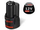 Akku- Bosch GBA 12V - in Karton 12V 3.0 Ah.