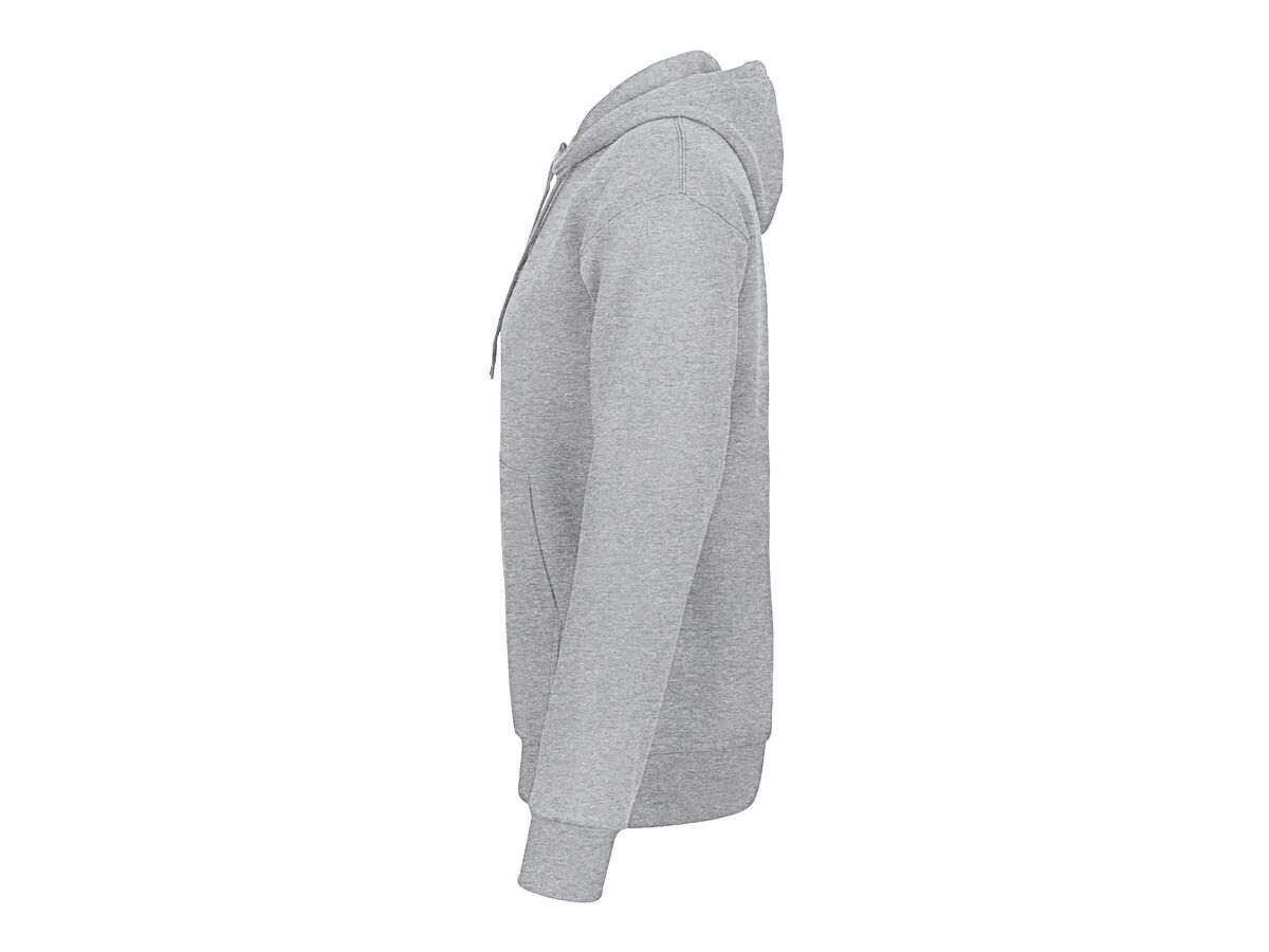 Kapuzen-Sweatshirt Premium, Gr. S - ash meliert