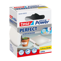 Gewebeband TESA Extra Power Perfect 38mm - kunststoffbeschichtet, wetterbeständig
